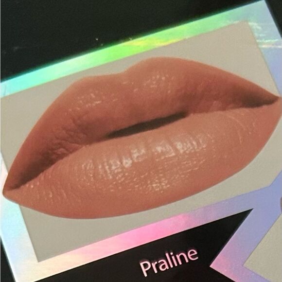 NEW … JASMINE LA BELLE “Ombré Satin” Liquid Lipstick In PRALINE - Picture 3 of 3